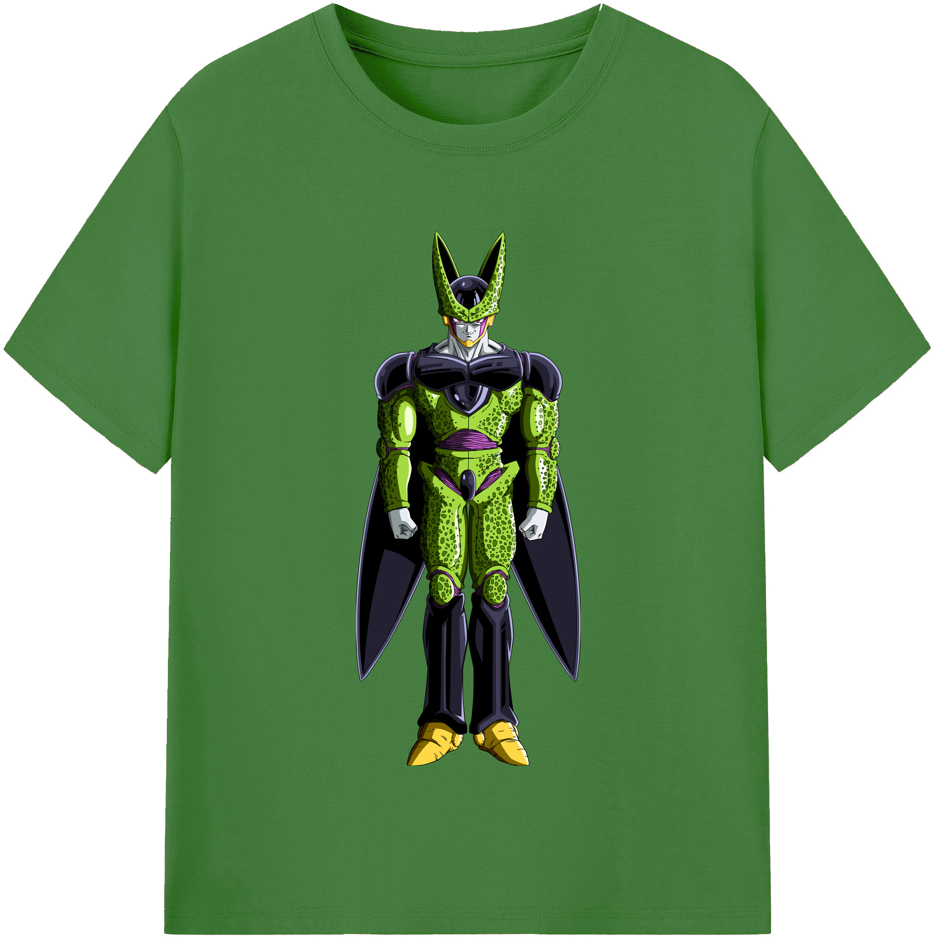 （画像用） ドラゴンボール セル DRAGON BALL Cell レディースカジュアルプリントTシャツ（綿100％）